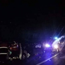 FOTO: ACCIDENT între VÂLCEA și SIBIU. Traficul este blocat pe DN 7