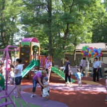 FOTO: Loc de joacă modern, inaugurat la Grădina Zoologică din Râmnicu Vâlcea