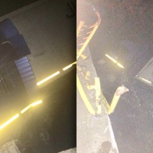 FOTO: ACCIDENT GRAV la CĂLIMĂNEȘTI. Tir răsturnat peste o conductă de gaz
