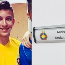 FOTO: Fotbalistul vâlcean Andrei Iana, transferat de Steaua Bucureşti (foto)