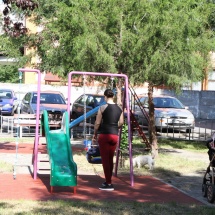 FOTO: Primăria Râmnicu Vâlcea a finalizat lucrările de reabilitare a locului de joacă din zona ”Ferdinand”