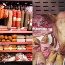 GRAV. Produse din carne neconforme și expirate, descoperite în magazinele din Vâlcea