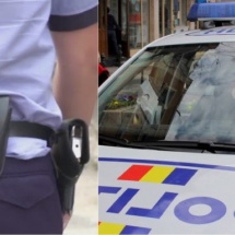 INCREDIBIL. Polițistă din Vâlcea, prădată de hoți. I-au furat pistolul din dotare