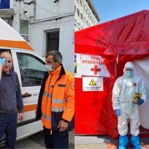 FOTO – 50 de termometre digitale, donate Ambulanţei şi unităţilor sanitare din Vâlcea