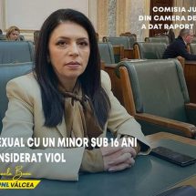 Senatorul Banu se luptă pentru pedespe mai dure contra sexului cu minori