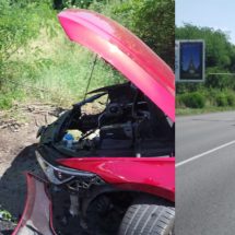 FOTO/VIDEO. Cinci bulgari răniți într-un accident rutier pe DN 7, în Vâlcea