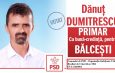 Dănuț DUMITRESCU (PSD) prezintă soluțiile prin care Bălceștiul va putea, în sfârșit, să arate ca un oraș