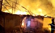 ACUM! Incendiu într-o comună din Vâlcea